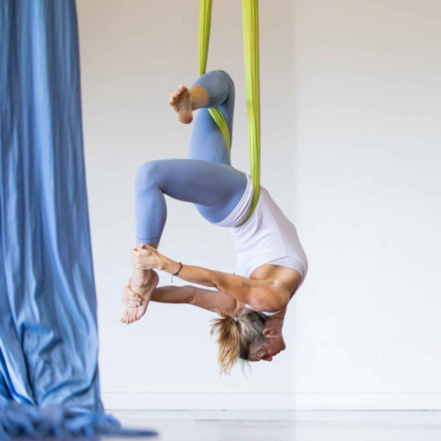 Aerial Yoga Pose